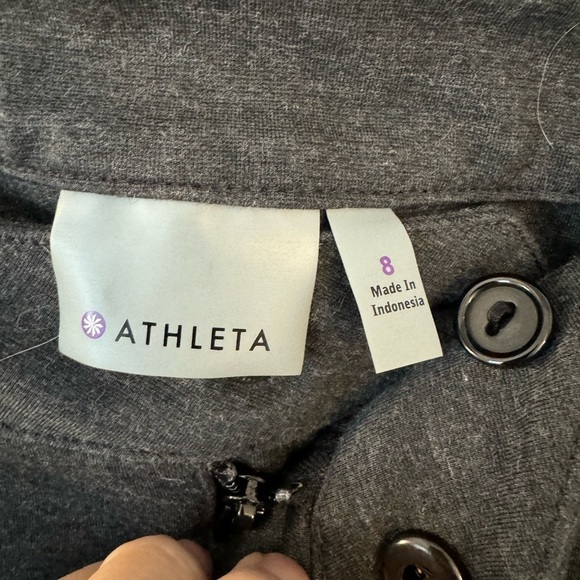 Athleta Ponte Knit 5 pocket Skinny Pants Charcoal Gray 8 - Picture 4 of 11